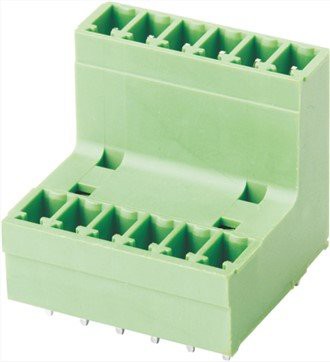 Connecteur enfichable mâle vertical à double rangée 3,81 mm