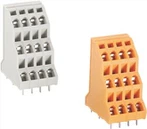 Connecteur à pince à ressort triple rangée de 7,5 mm