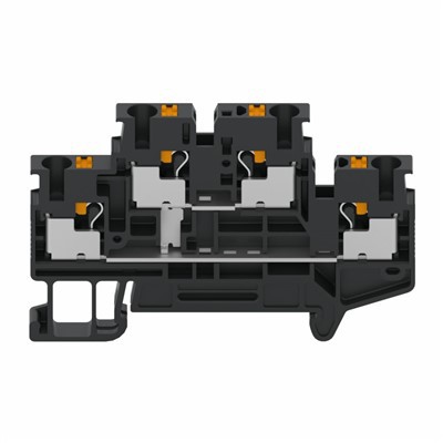 Traversez le bornier sur rail Din 2,5 Mm2